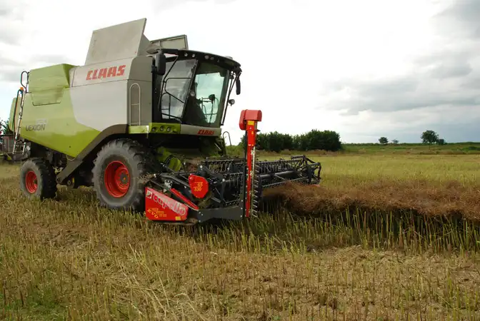 Listwa tnąca do rzepaku